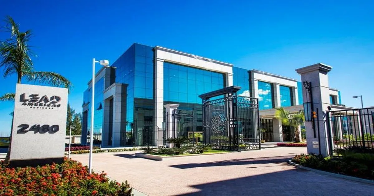 Fachada do Lead Américas Triumph, Barra da Tijuca