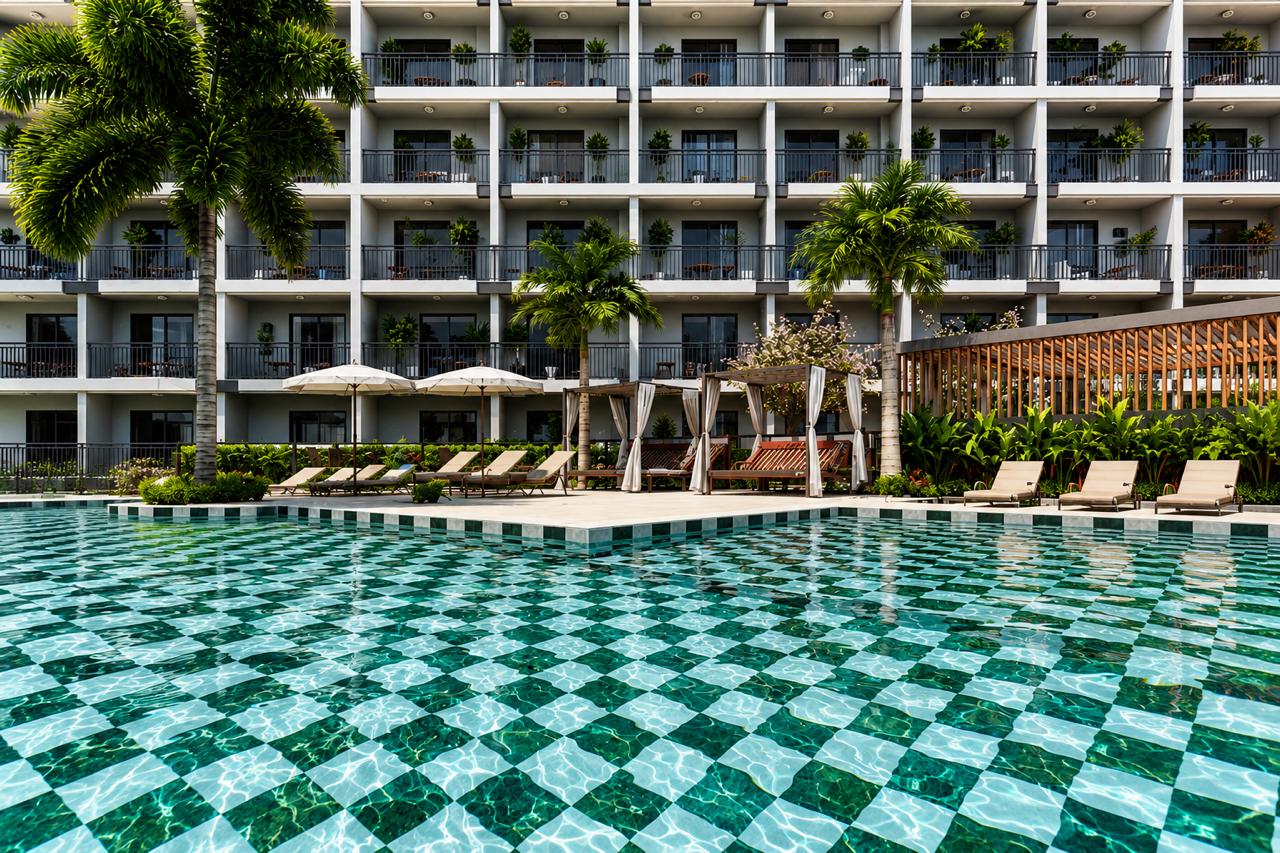 Imagem prévia da piscina adulto do Living Full 25h, Barra Olímpica