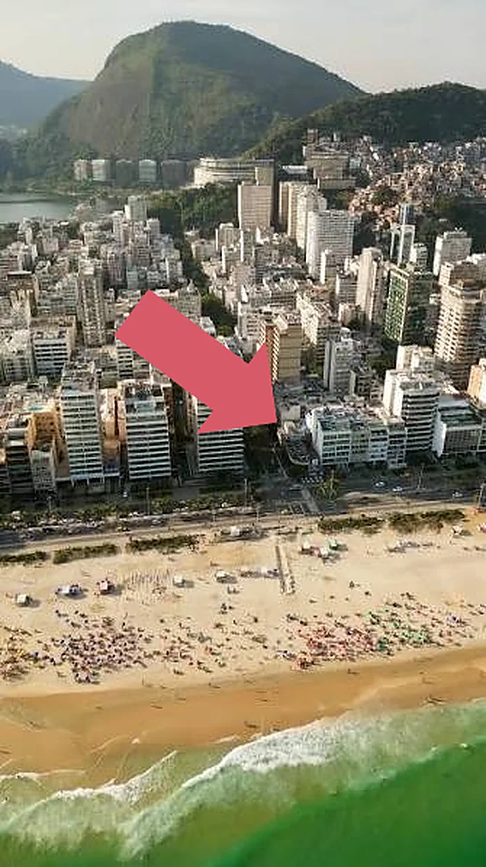 Vista aérea aproximada da região da Farme de Amoedo