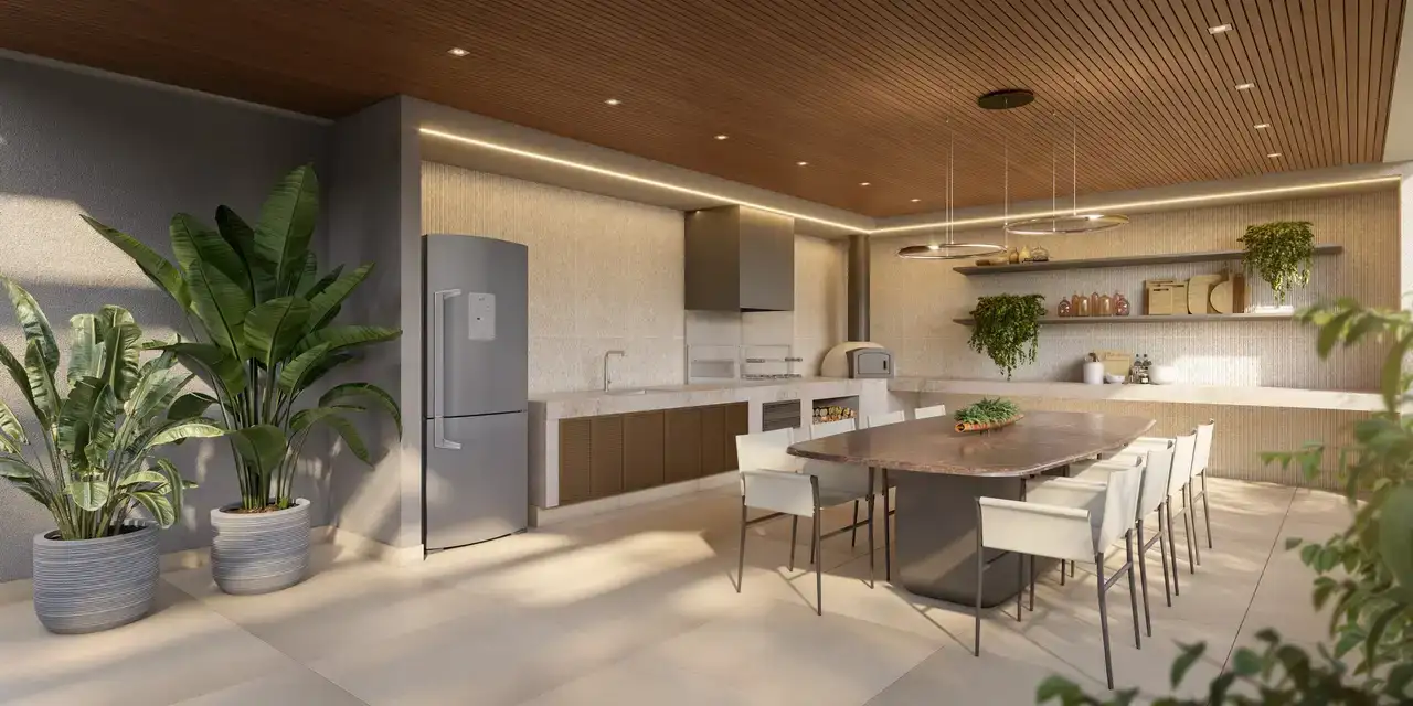 Espaço gourmet externo