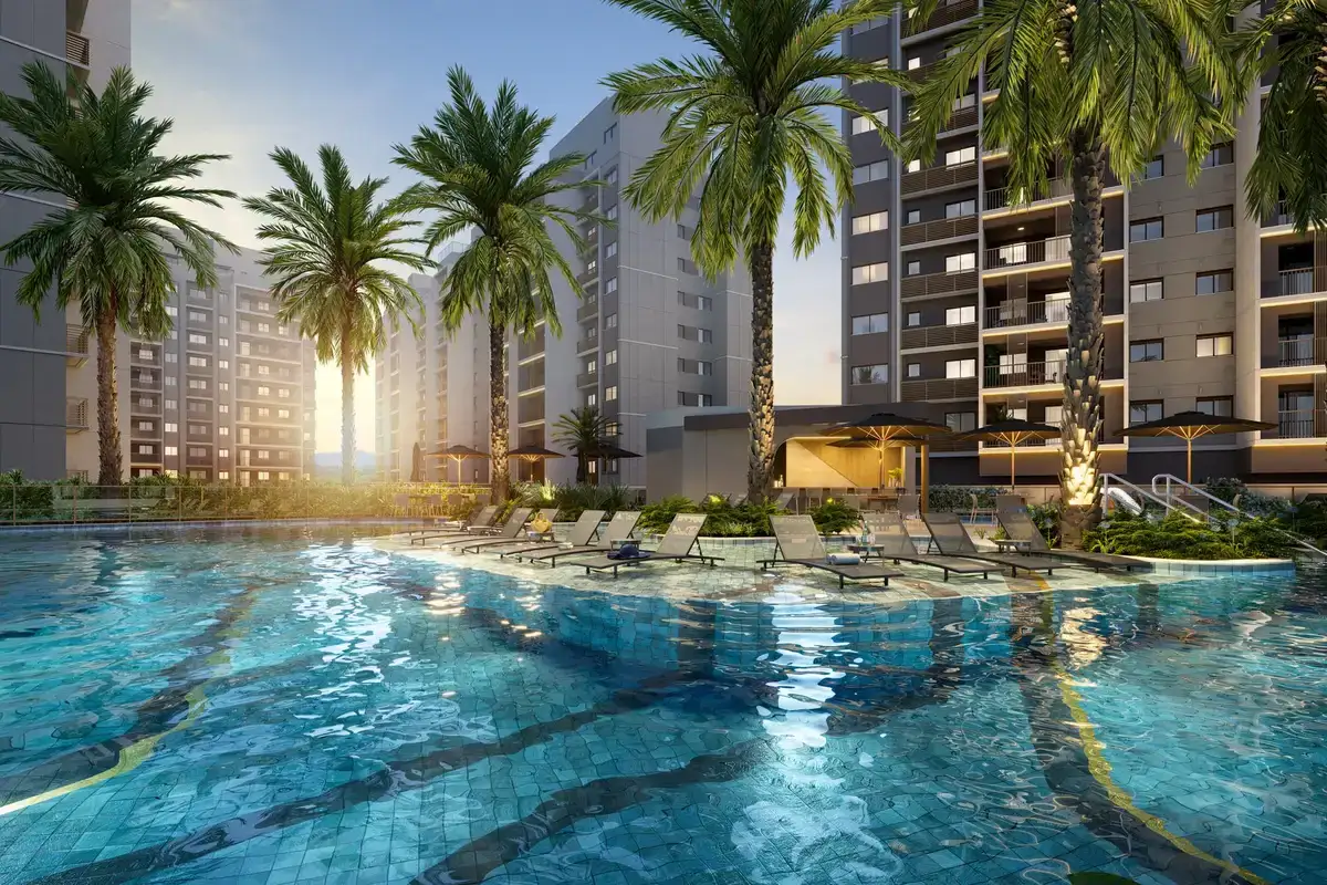 Piscina panorâmica